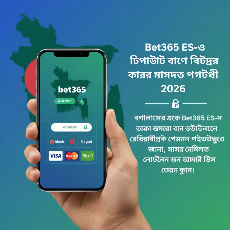 Bet365 ES নিরাপদ পেমেন্ট পদ্ধতি ২০২৬
